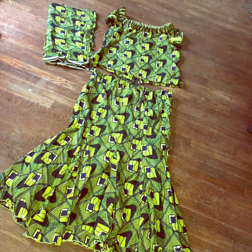3 piece African set